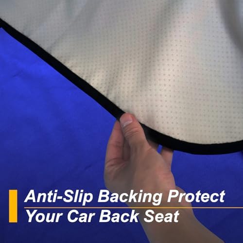 Back Seat Cover for Car Trucks Van SUV Jeep, Waterproof Rear Bench Towel Seat - Image 5