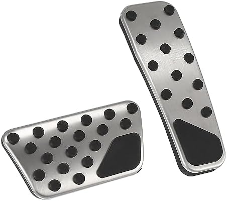 X AUTOHAUX Brake Pedal Pad Gas Accelerator Cover Set by XAUTOHAUX