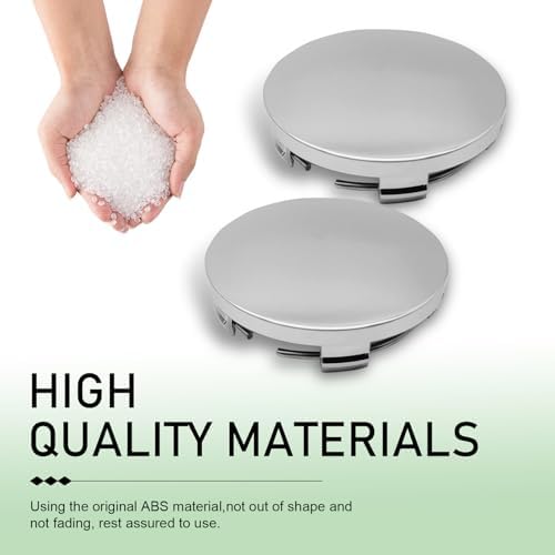 4PCS Car Wheel Center Caps, 60MM/2.36In OD 56MM/2.2In ID Center Hub Cover - Image 4