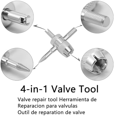 23PCS Tire Valve Stem Tool，Quick Change Valve Installer Kit - Image 3