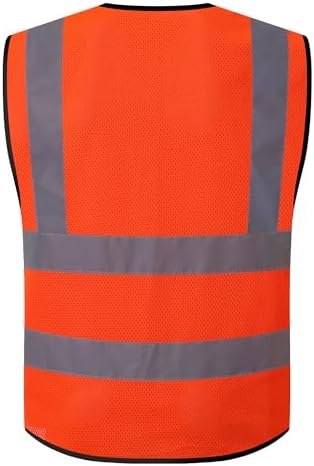 Reflective Safety Vest for Men Women Construction Vest ANSI Standard AP1 - Image 2