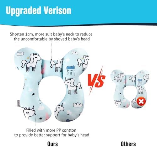 KAKIBLIN Baby Neck Pillow, Upgraded Baby Neck Pillows - Image 3