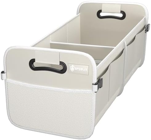 Sposuit Trunk Organizer for Car - 70L Collapsible Sturdy Car Storage by Sposuit