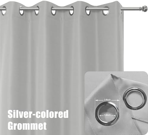 BONZER Outdoor Curtains for Patio Water Resistant Heavy Privacy - Image 2
