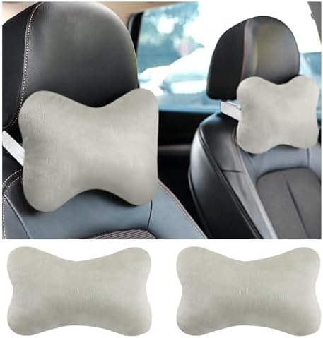 2PCS Car Headrest Pillow, Soft & Comfortable Car Neck Pillow by Unknown