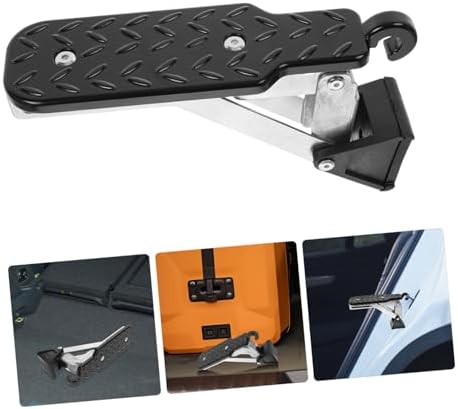 Adjustable Folding Car Door Step 7-Level Aluminum Alloy Pedal - Image 7