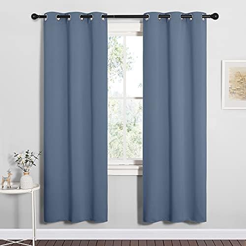 NICETOWN Blackout Curtains, 1 Pair, Stone Blue by NICETOWN