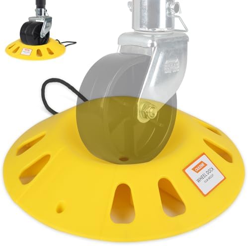 OULEME Trailer Jack Wheel Dock, Tongue Jack Wheel Chock, by OULEME