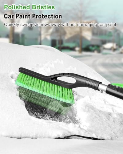 HEEYA Ice Scraper and Brush for Car, Snow Brush for Windshield - Image 4
