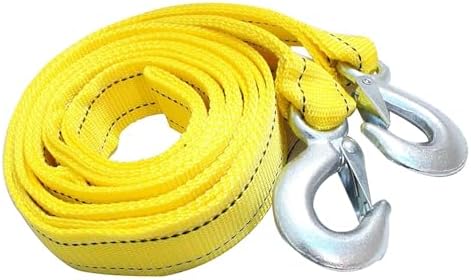 Car Tow Strap with Hooks, 20Ft Nylon Emergency Recovery Towing Strap, 30000 lbs by Unknown