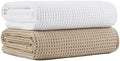 MICROFI New Microfiber Waffle Bath Towels, 2 Pieces, Fast Drying, Lint Free 430 by Unknown