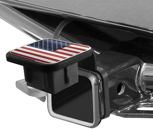 Osilly 2 Inch TPU American Flag Trailer Hitch Cover - Image 5
