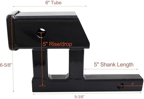 1-1/4” to 2” Hitch Adapter - Image 2