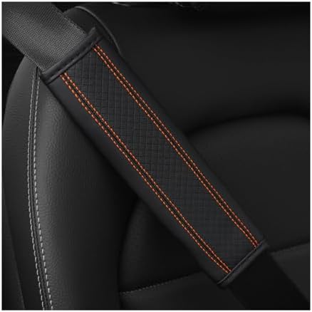 Osilly 2PCS Fiber Leather Seat Belt Shoulder Pads by Osilly