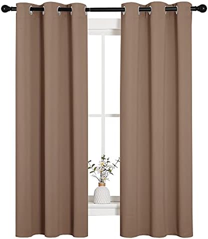 NICETOWN Cappuccino Blackout Curtains by NICETOWN