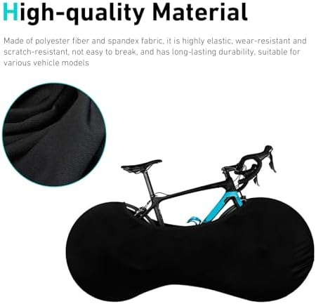 Bike Wheel Cover, High Elasticity Dust-Proof Wheel Protector Cover, Convenient - Image 3