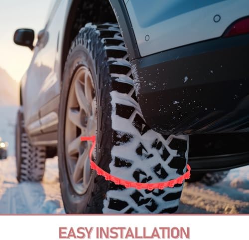 20 Piece Rubber Zip Tie Car Tire Snow Chains - Image 7