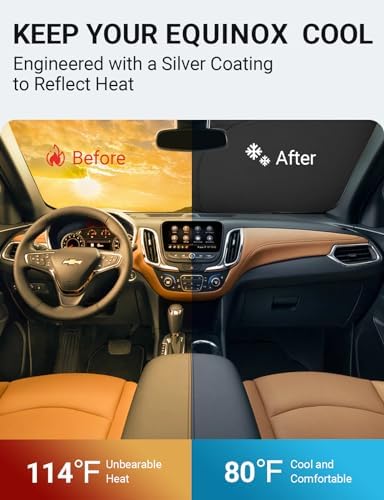 Proadsy Custom Fit Car Windshield Sun Shade - Image 2