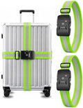 LUGGEX Luggage Straps TSA Approved, Adjustable Straps by LUGGEXLUGGAGE