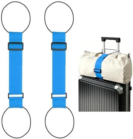 2 Pack Multi Use Strong Adjustable Luggage Connector Straps by Unknown