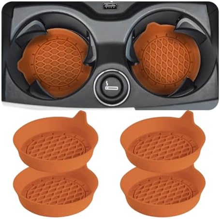 Zpana Bling Car Cup Holder Coaster, Shockproof Auto Interior Decorative Coasters by Zpana