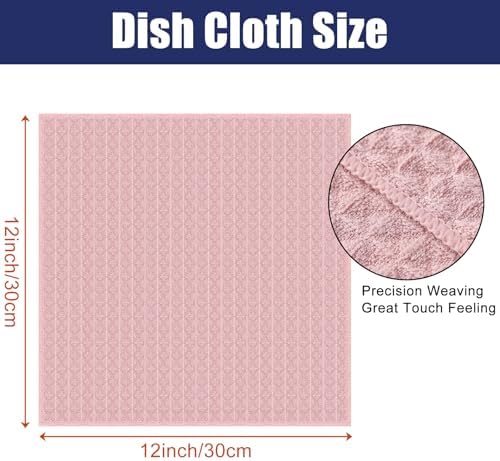 Homaxy Microfiber Waffle Weave Kitchen Dish Cloths - Image 2