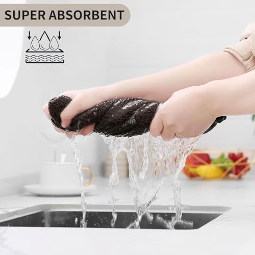 Kitinjoy Cotton Waffle 12-Pack Kitchen Towels - Image 3