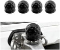 4PCS 2 Inch Trailer Hitch Ball Cover Tow Ball Protector Black by Unknown