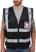Dib Safety Hi Vis Reflective Safety Vest by HighVisibilityWorkwear