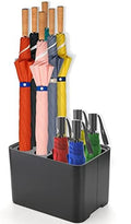 Elsjoy Black Umbrella Stand, Entryway Umbrella Organizer, Compact and Efficient by Elsjoy