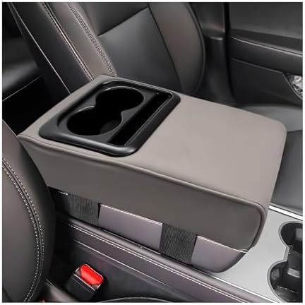 Car Center Console Armrest Pillow, Memory Foam Auto Armrest Box Cover by Unknown