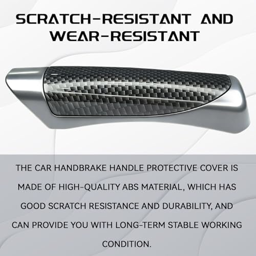 Car Handbrake Cover, Anti-Scratch Wear-Resistant Protective Cover, - Image 3