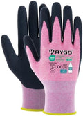 KAYGO Women's Work Gloves, Sandy Latex Grip, Breathable by KAYGO