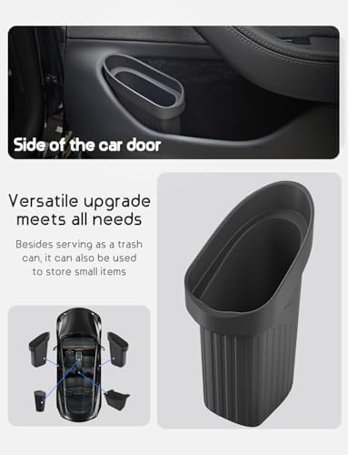 BMZX Car Trash Can Trash Bin, Accessories - Image 3