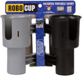ROBOCUP, Patented Clamp On Boat Cup Holder | Multifunction Dual Drink Caddy by RoboCup