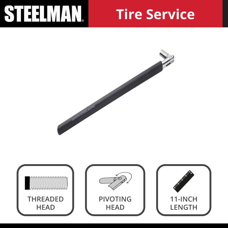Steelman Valve Stem Puller and Installer Tire Maintenance Tool, Threaded Head - Image 7