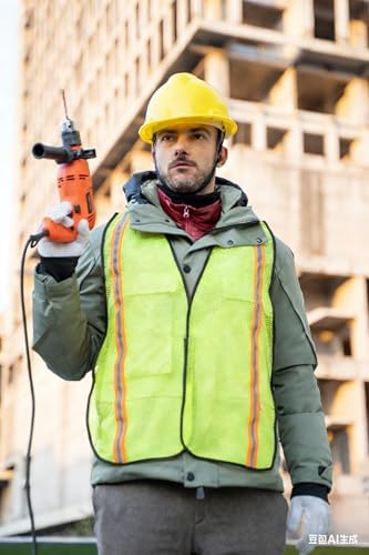 Dazonity High Visibility Reflective Safety Vest, Durable Mesh, High Visibility - Image 4