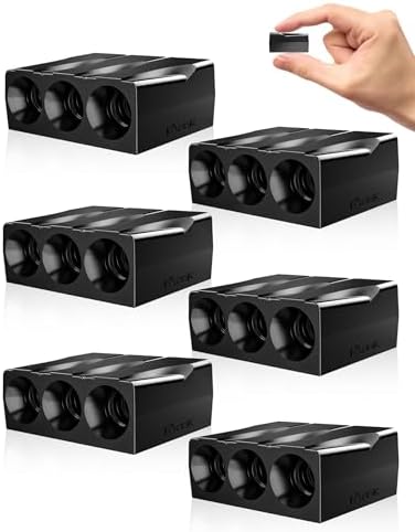 Elook Upgraded Deer Whistles for Car, Three-Horn, 6 Pack by eLooK