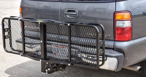Hitch-Mount Cargo Carrier, 2 in. Receiver Hitch, 500 lb. Capacity - Image 2
