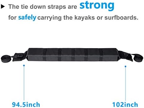 Kayak Roof Rack Soft Roof Rack Pads - Image 3