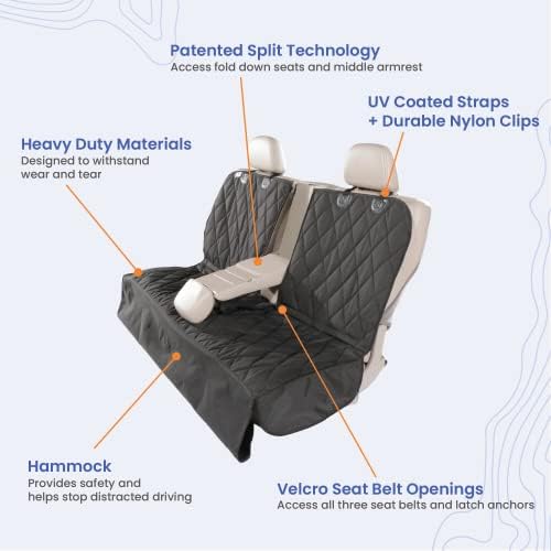 4Knines Dog Rear Seat Cover for Fold Down Seats - Image 5