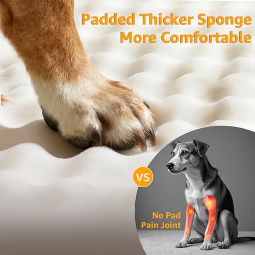 PETICON Large Dog Car Seat, Back Seat Extender - Image 4