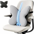Memory Foam Lumbar Support Pillow, Back Support by FoKon