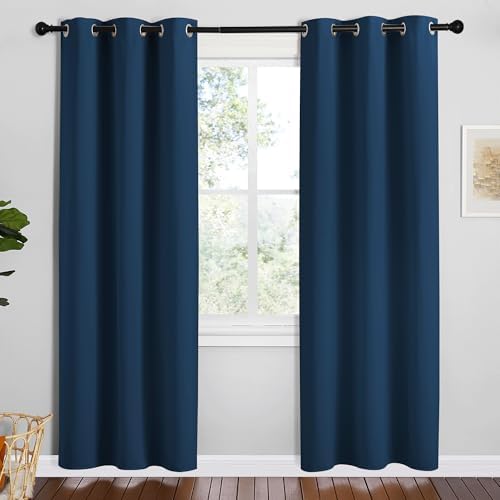 NICETOWN Moroccan Blue Blackout Curtains by NICETOWN
