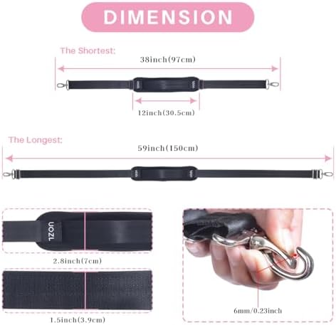 59 Inch Shoulder Straps, Soft - Image 2