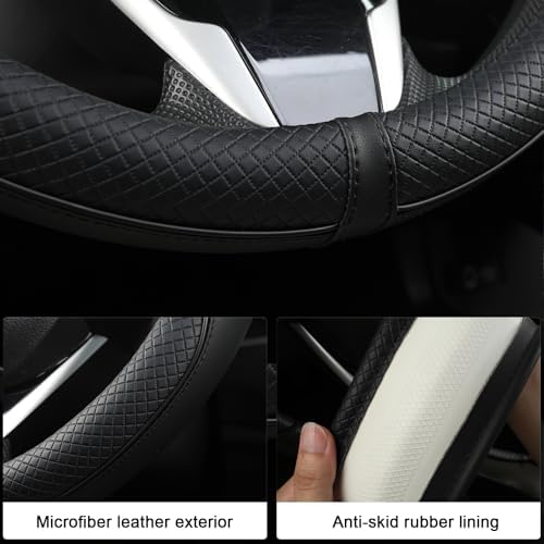 West Llama Customized Auto Car Steering Wheel Cover - Image 4