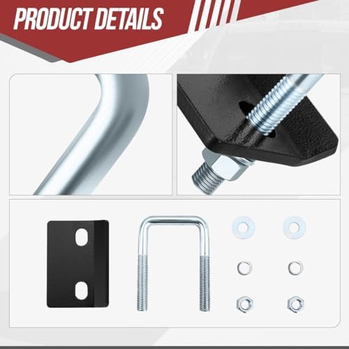 Textured Powdercoat Hitch Tightener Anti-Rattle Clamp Stabilizer - Image 5