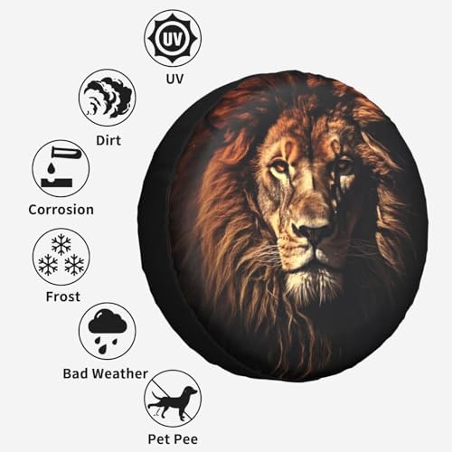 Mighty Lion Spare Tire Cover Wheel Protectors - Image 5