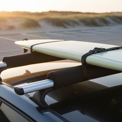 Roof Rack Pads Sturdy Cylinder Sleeve Vehicle Rack Layer Ease of Loading 600D - Image 4