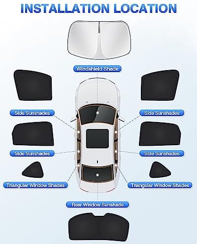 Canvcle Window Shades for Mazda CX-5 2017-2025 2026 CX5 Accessories Windshield - Image 6